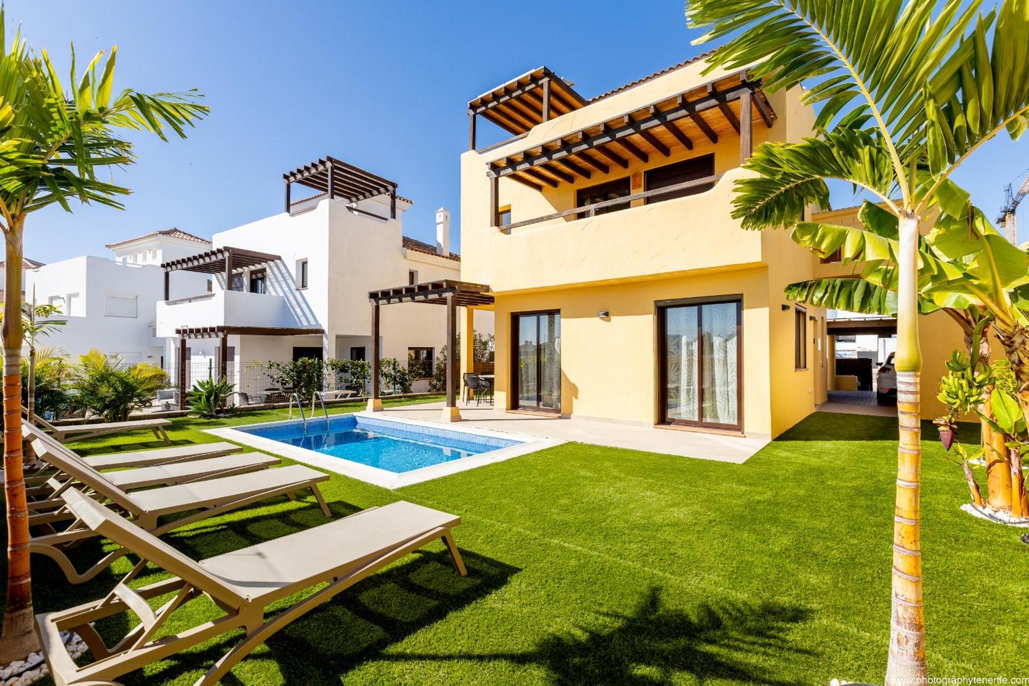Villa With 4 Bedrooms And Private Heated Pool San Miguel de Abona Exterior foto